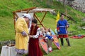 Historical reconstruction of medieval Bulgarian costumes